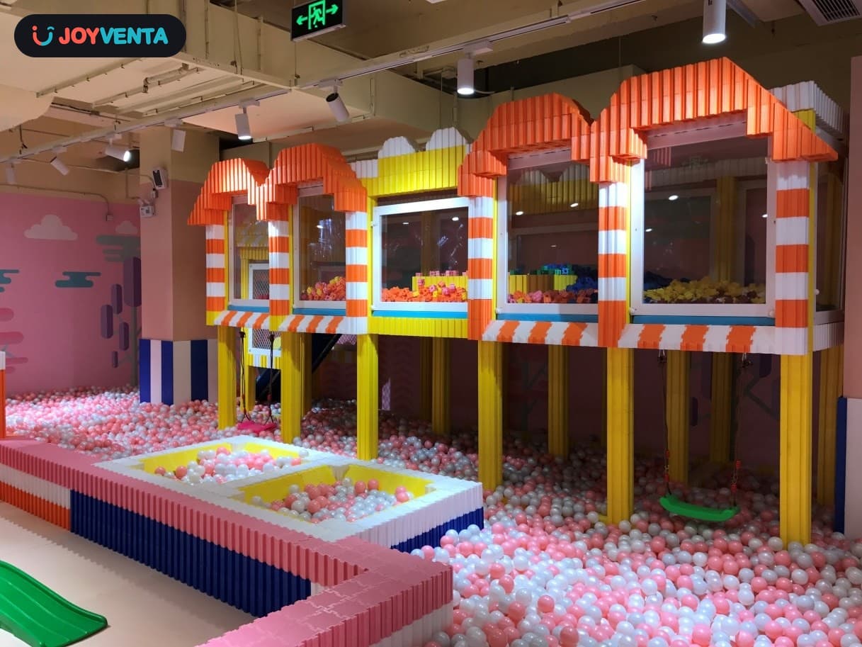 Pastel Lake Block Hall