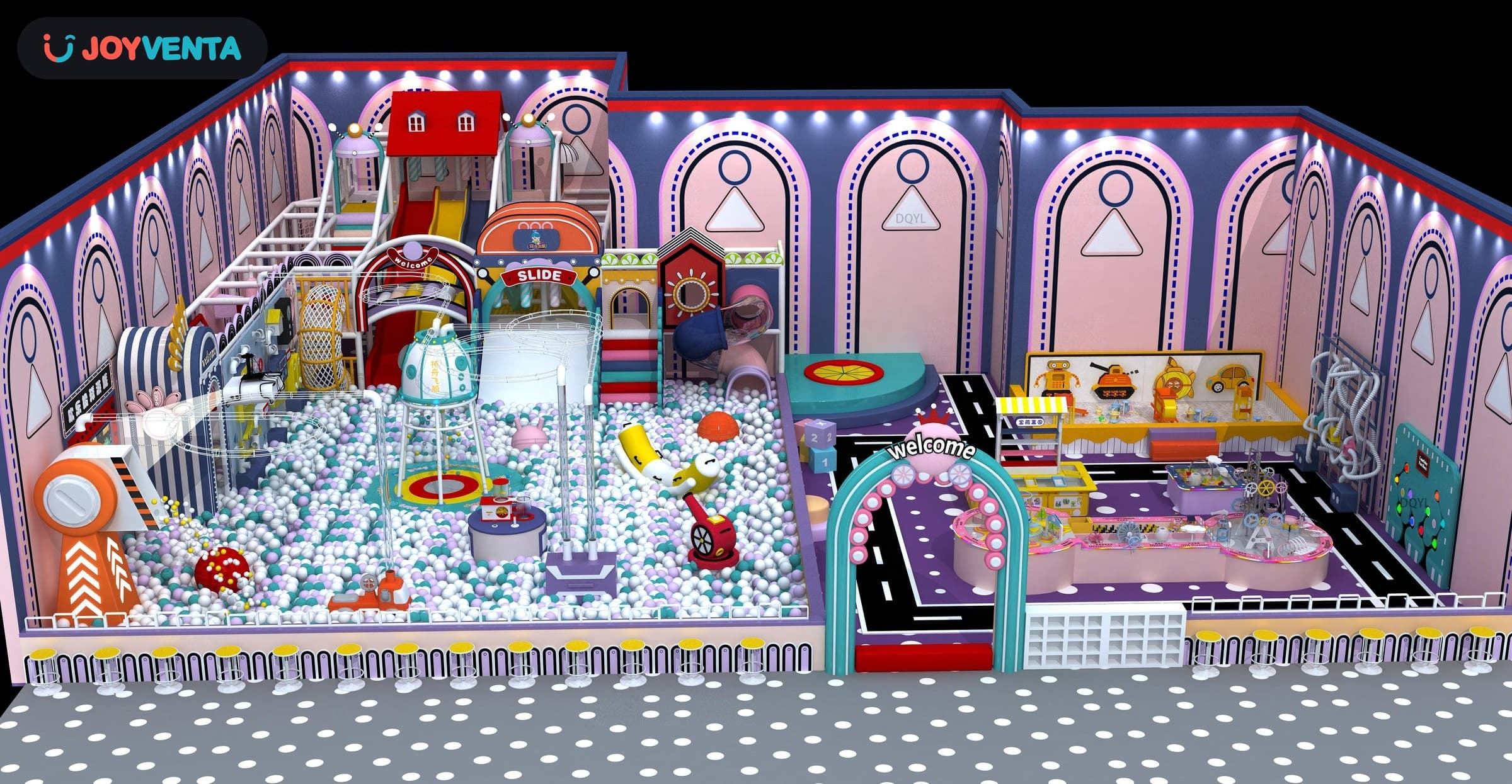 Lilac Arch Castle