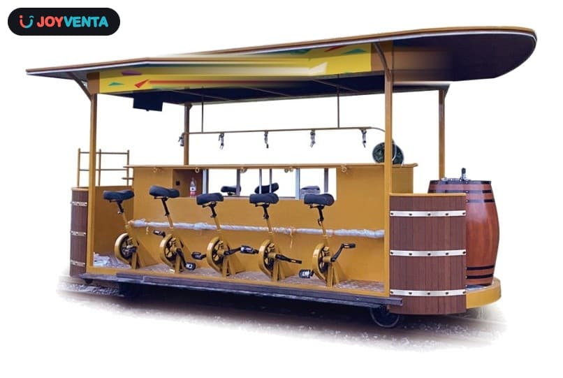 Wagon-bar sur rails 11