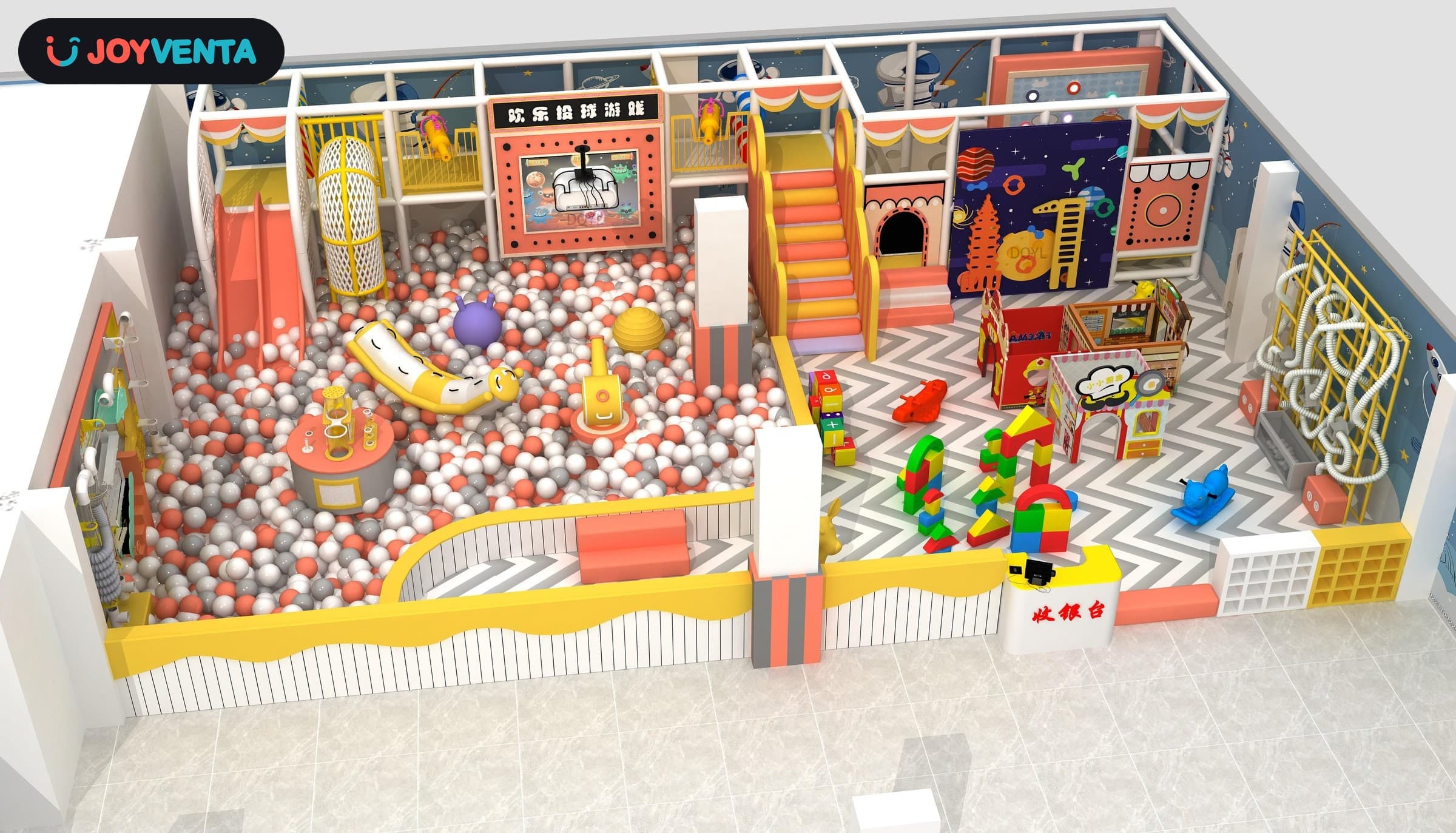 Orange Ball Castle