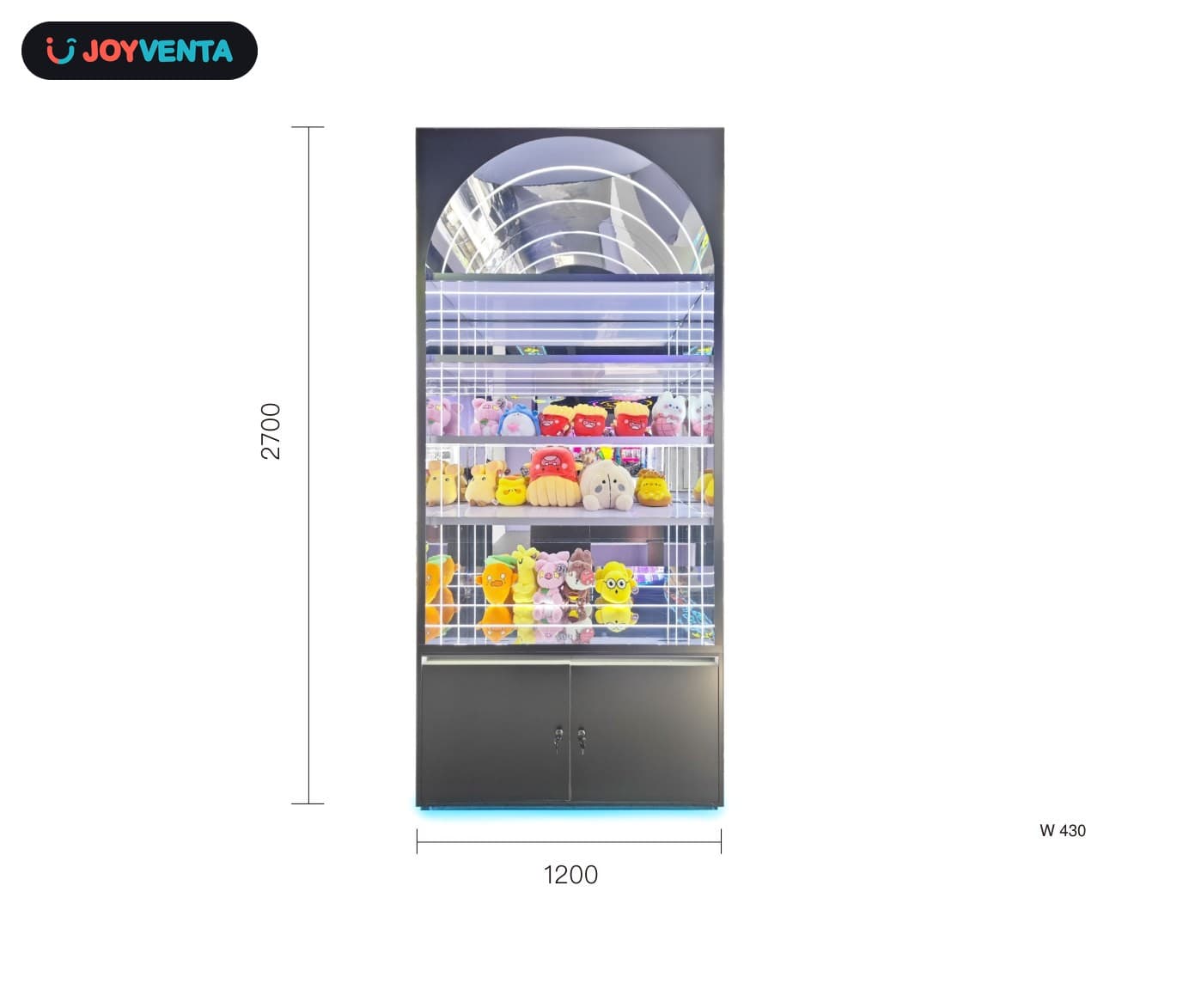 Display Cabinet 1200×2700 (D)