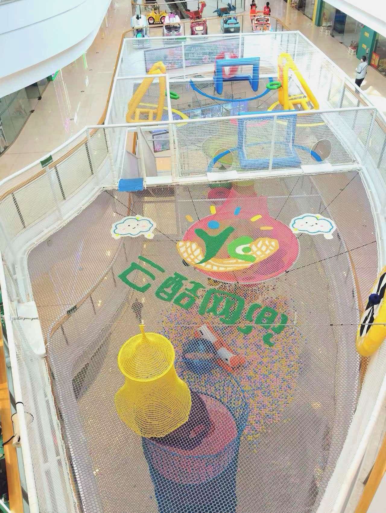 Mall atrium · net floors across several levels