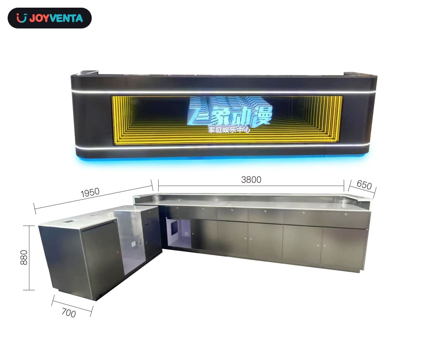 Service Counter 3800×880