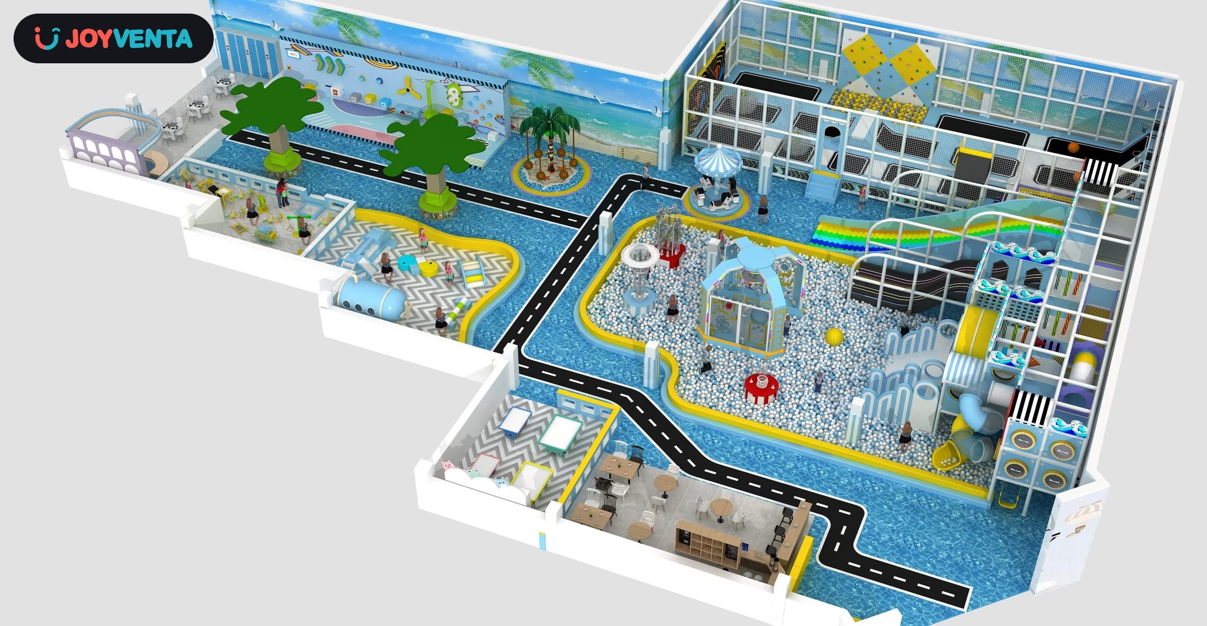Seaside Castle Complex