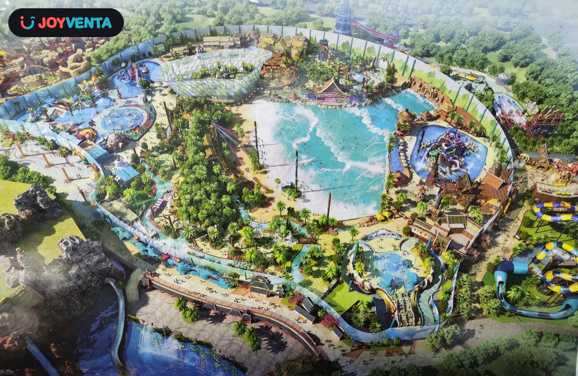 Giant Indoor Water Park