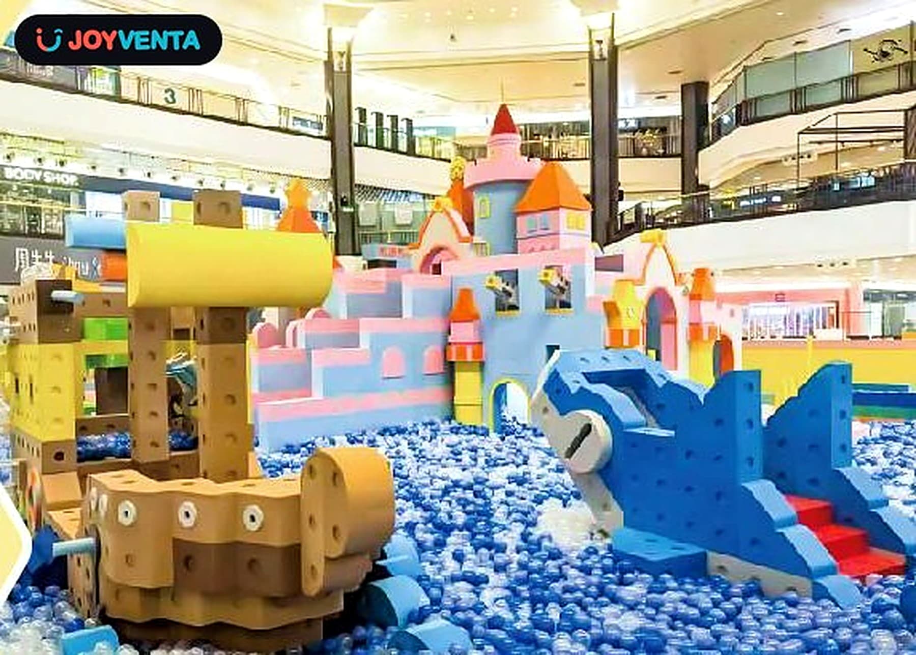 Castle & Pirate Ship Atrium