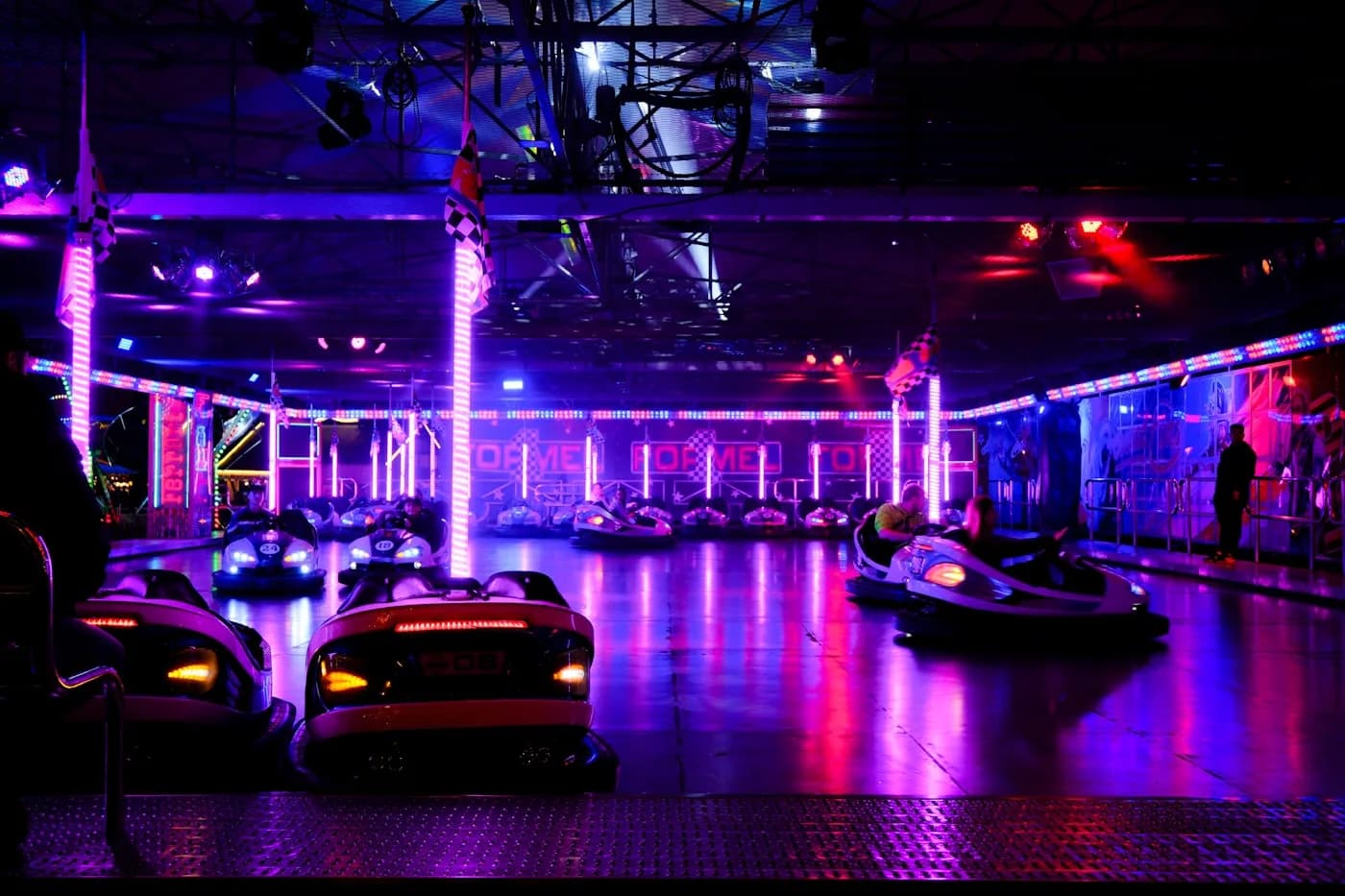 Bumper Car Set (16 cars)
