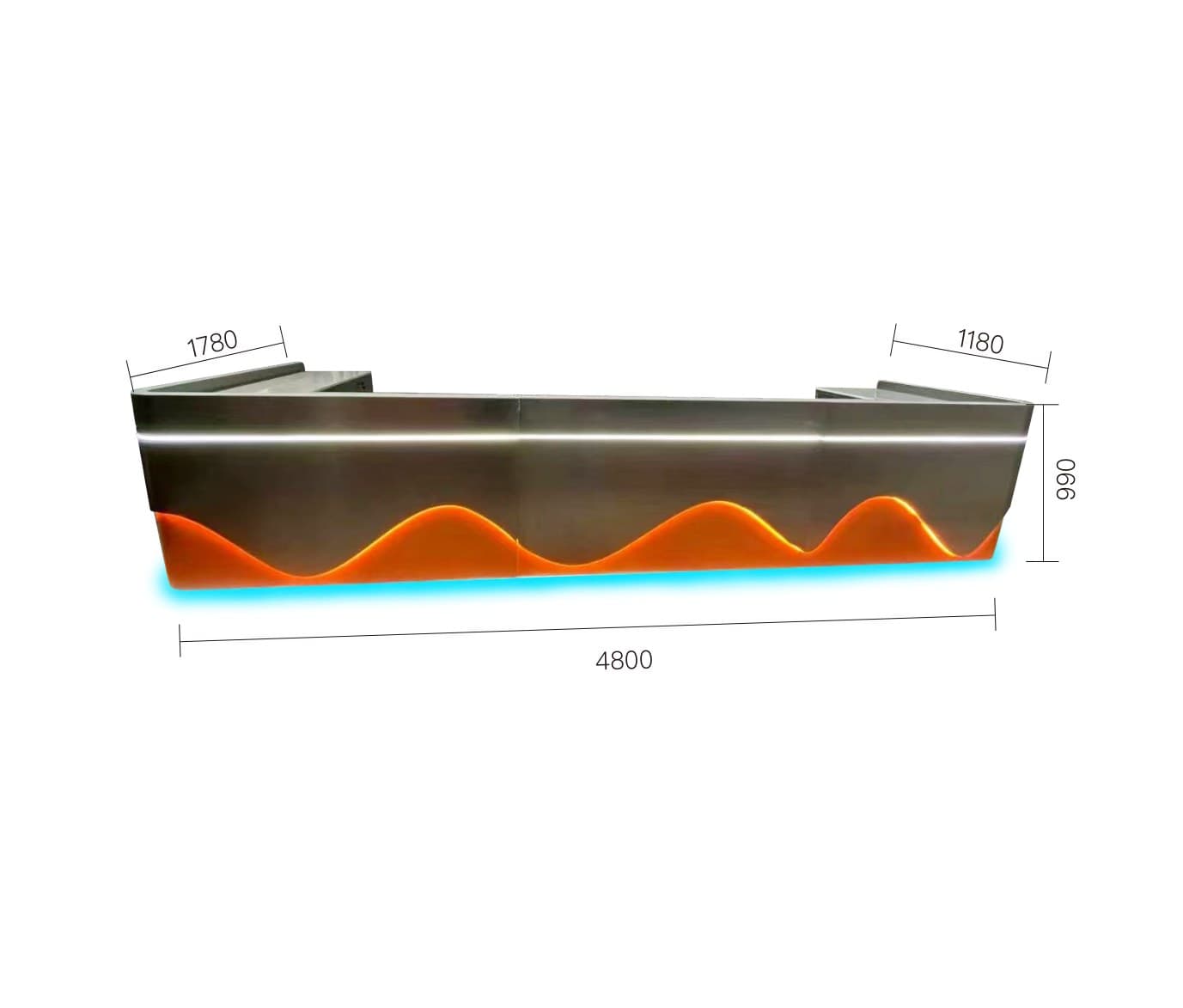 Service Counter 4800×990