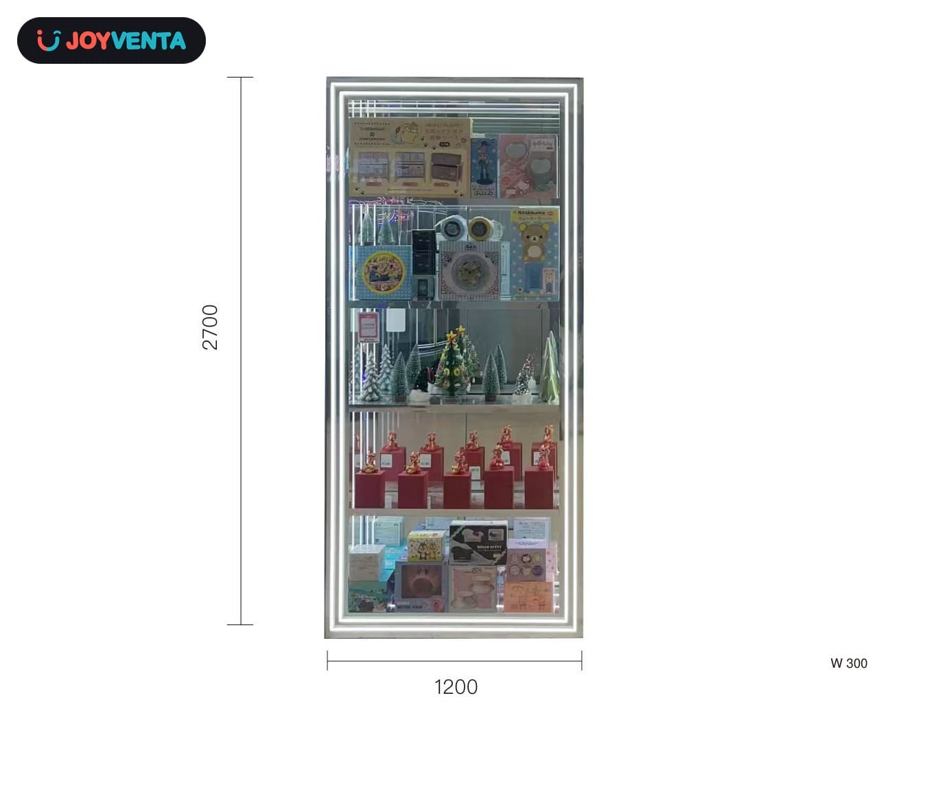 Display Cabinet 1200×2700 (C)