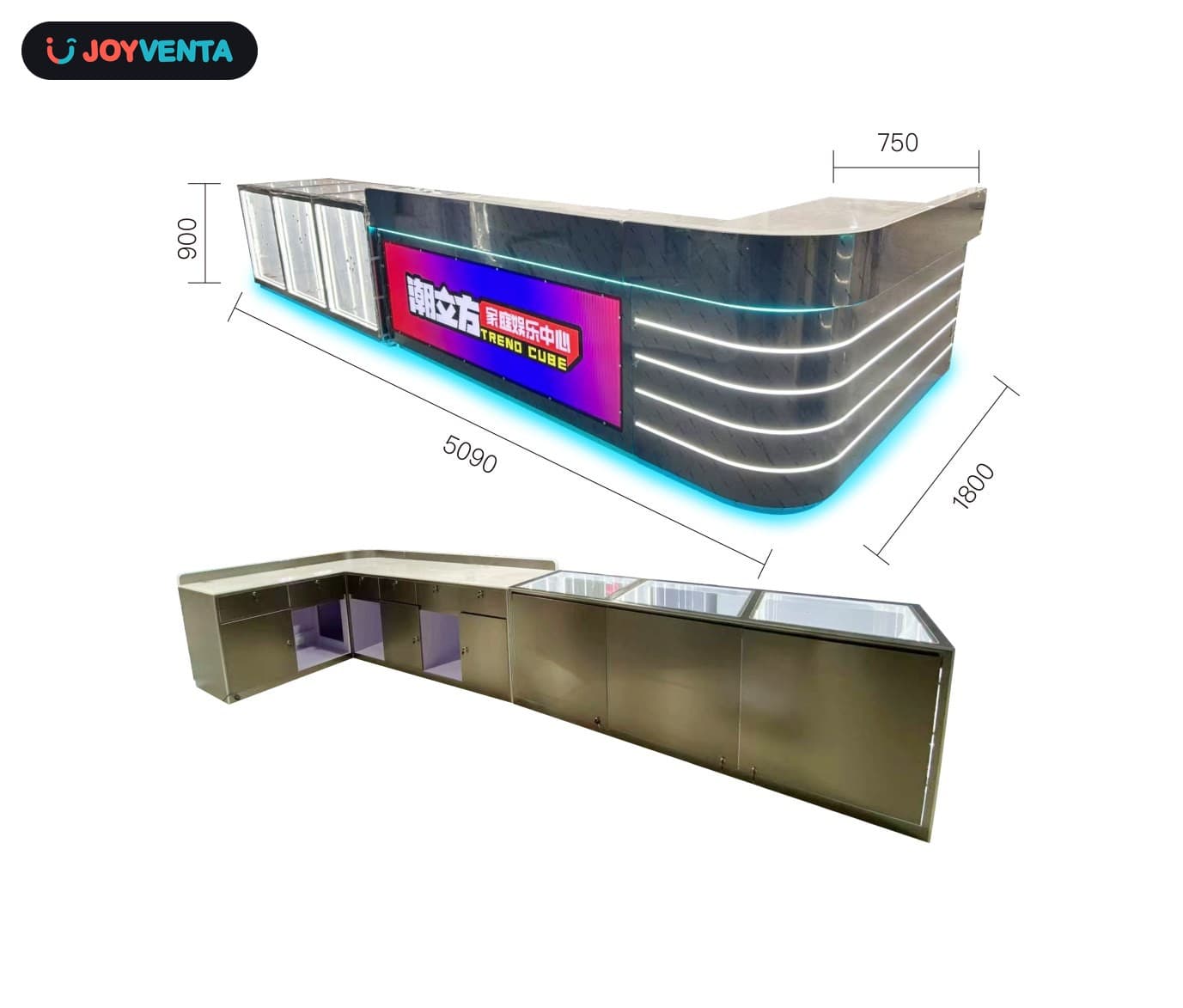 Service Counter 5090×900