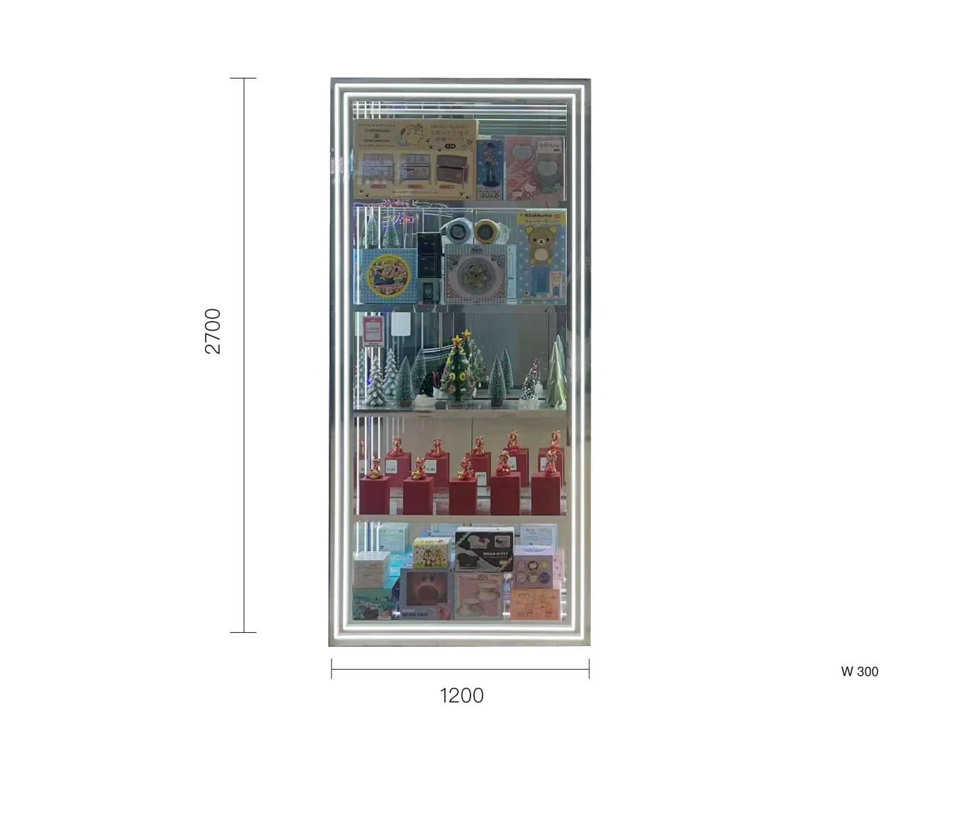 Display Cabinet 1200×2700 (C)