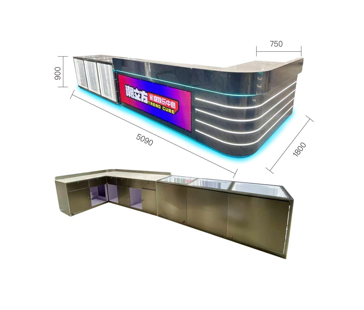Service Counter 5090×900
