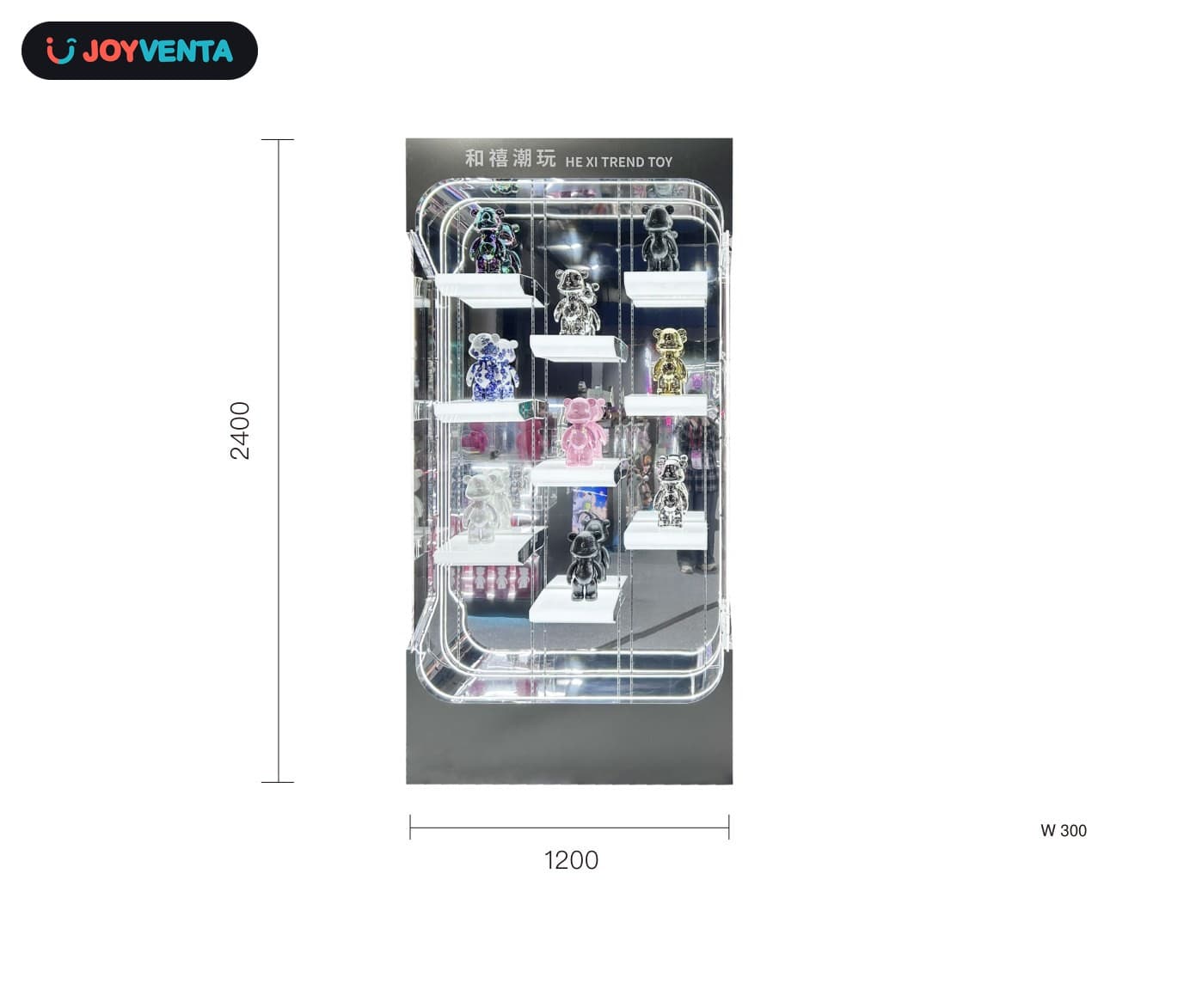 Display Cabinet 1200×2400 (B)