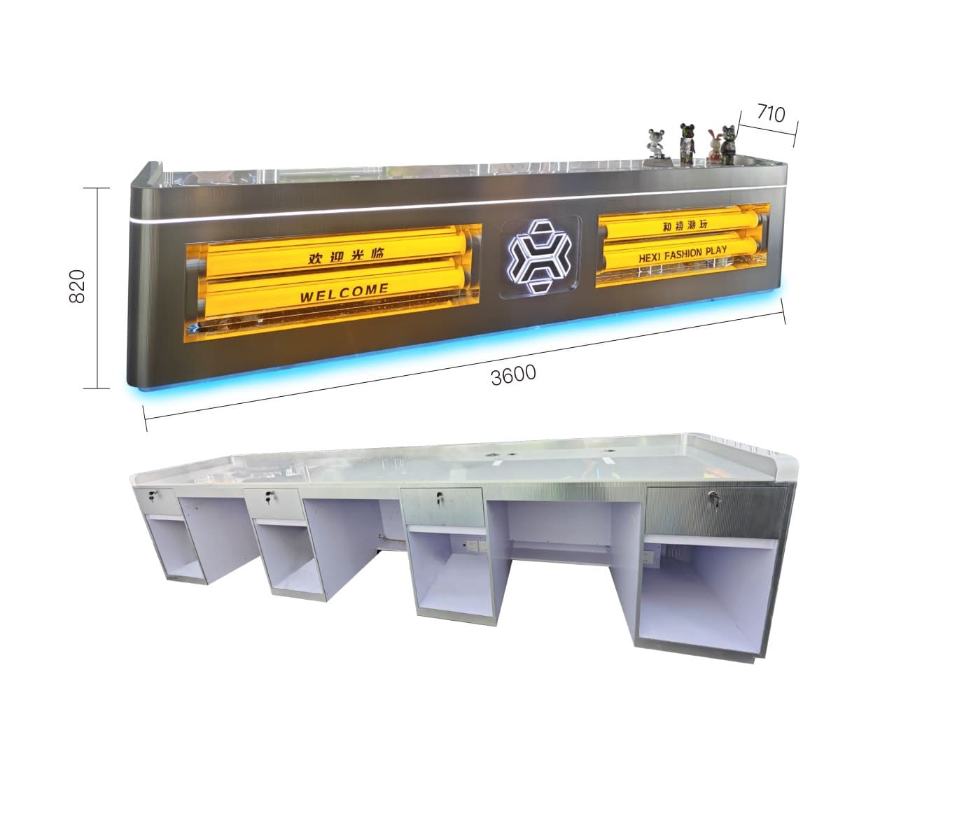 Service Counter 3600×820