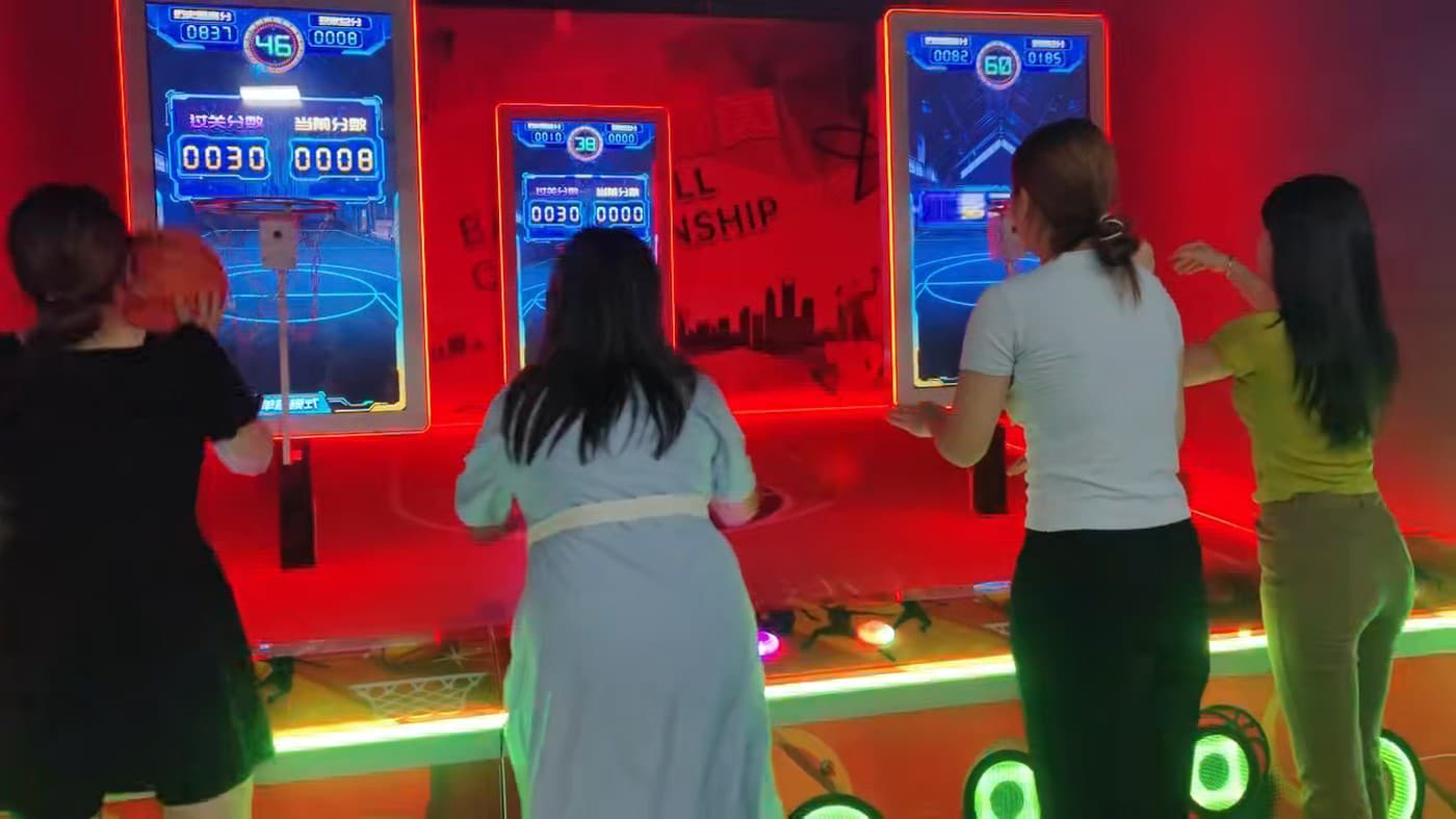Three-Player Basketball