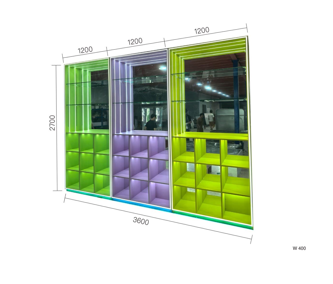Display Cabinet 3600×2700