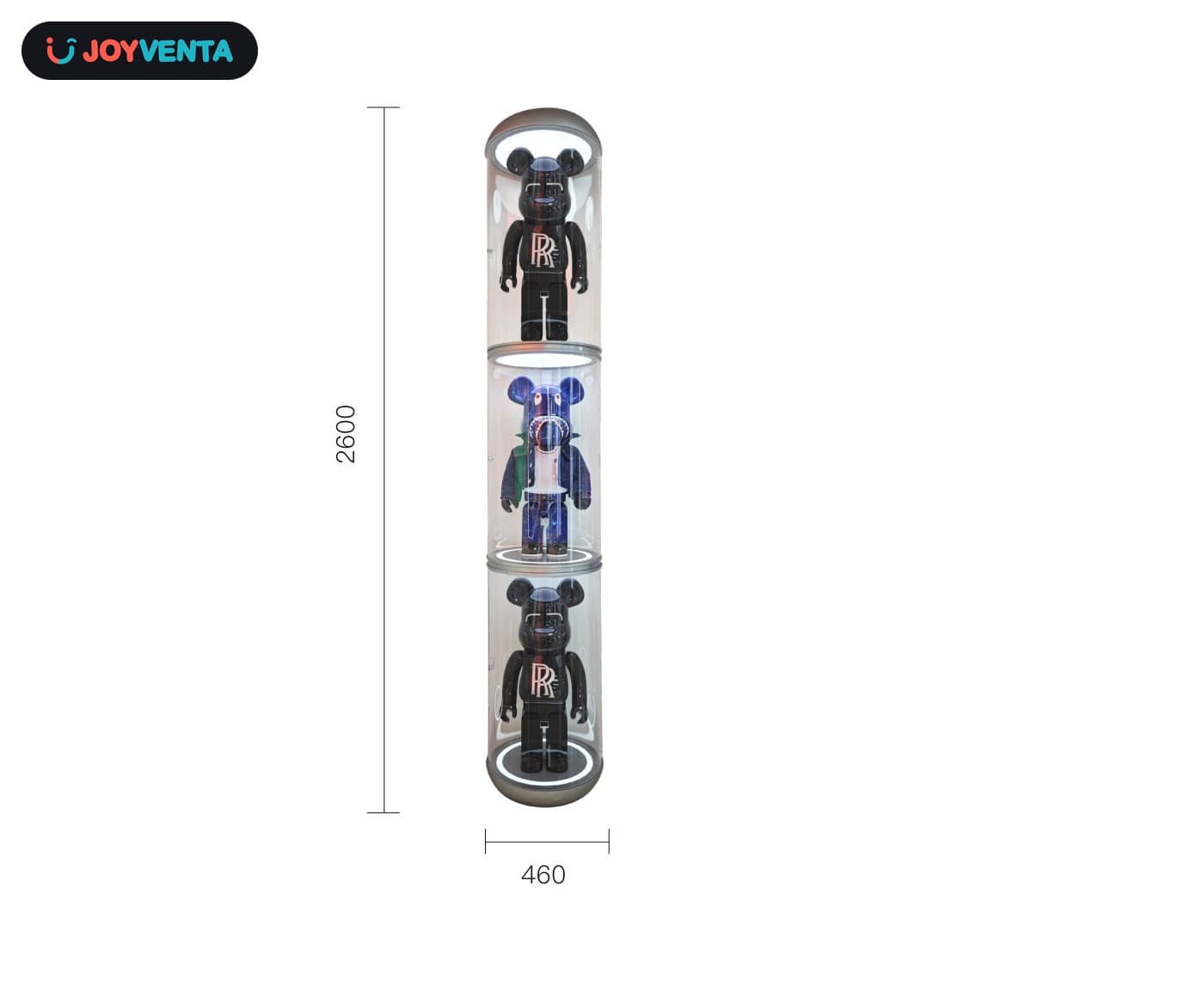 Display Cabinet 460×2600