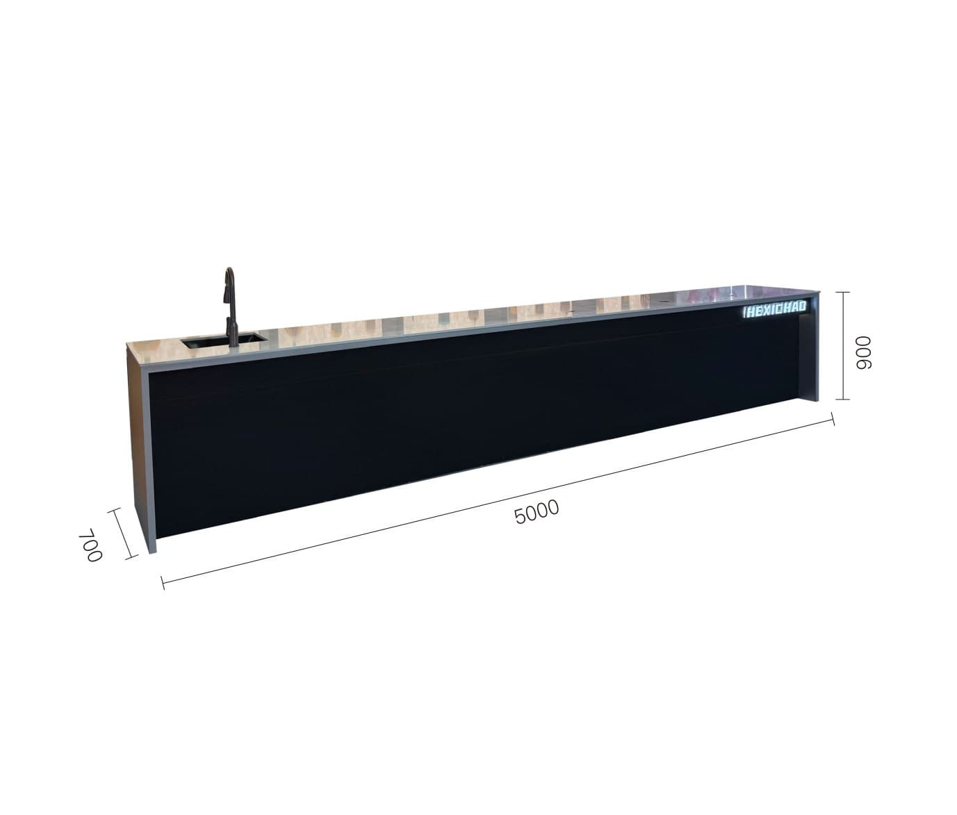Service Counter 5000×900
