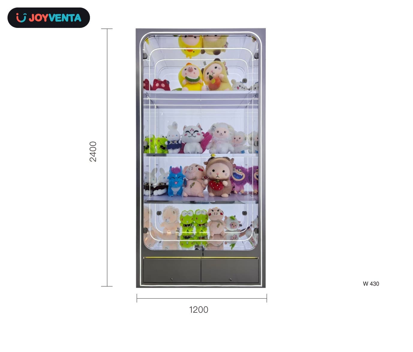 Display Cabinet 1200×2400