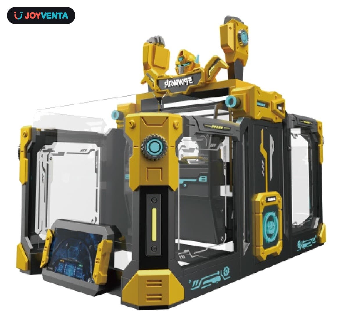 Capsule de combat rotative