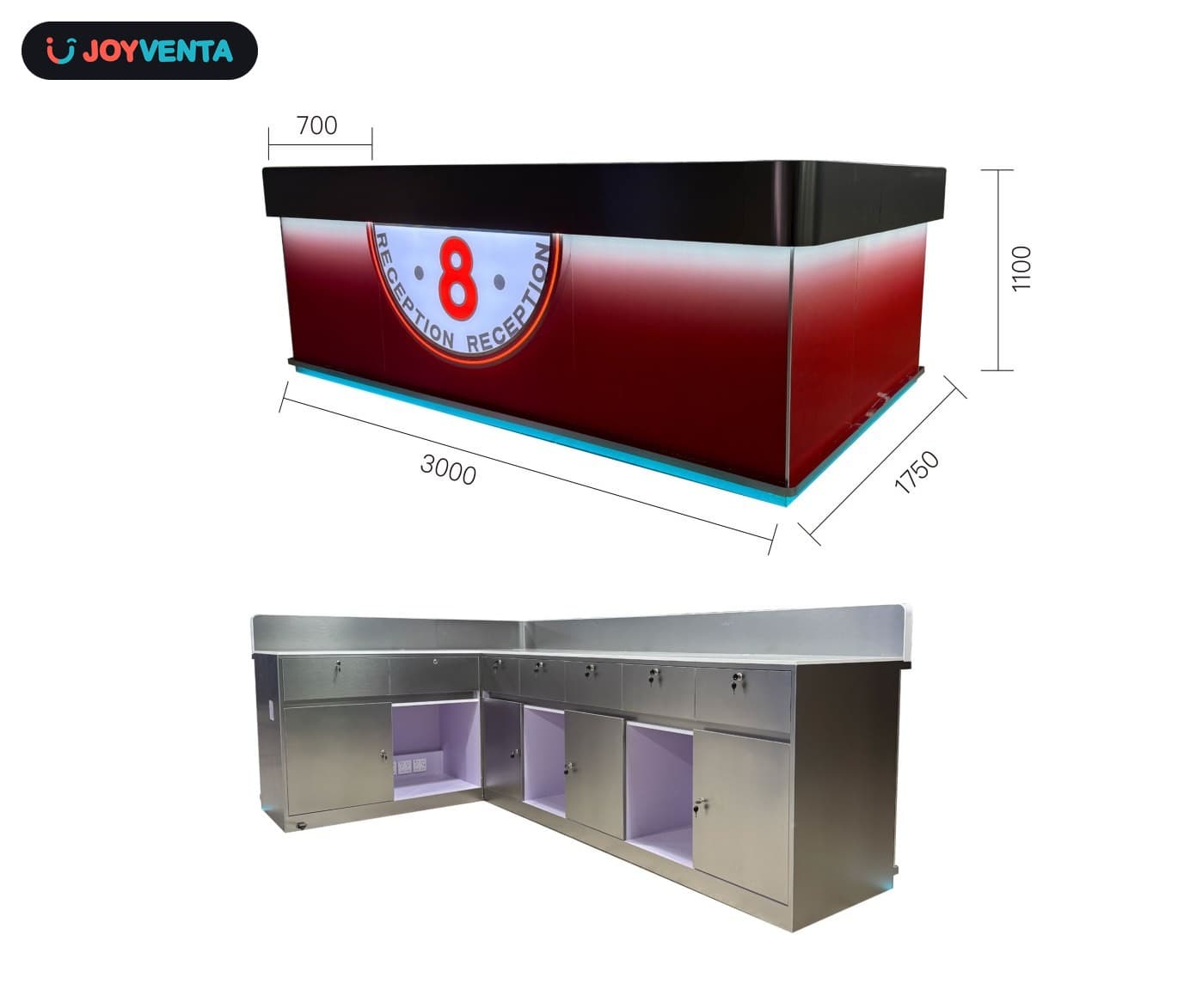 Service Counter 3000×1100