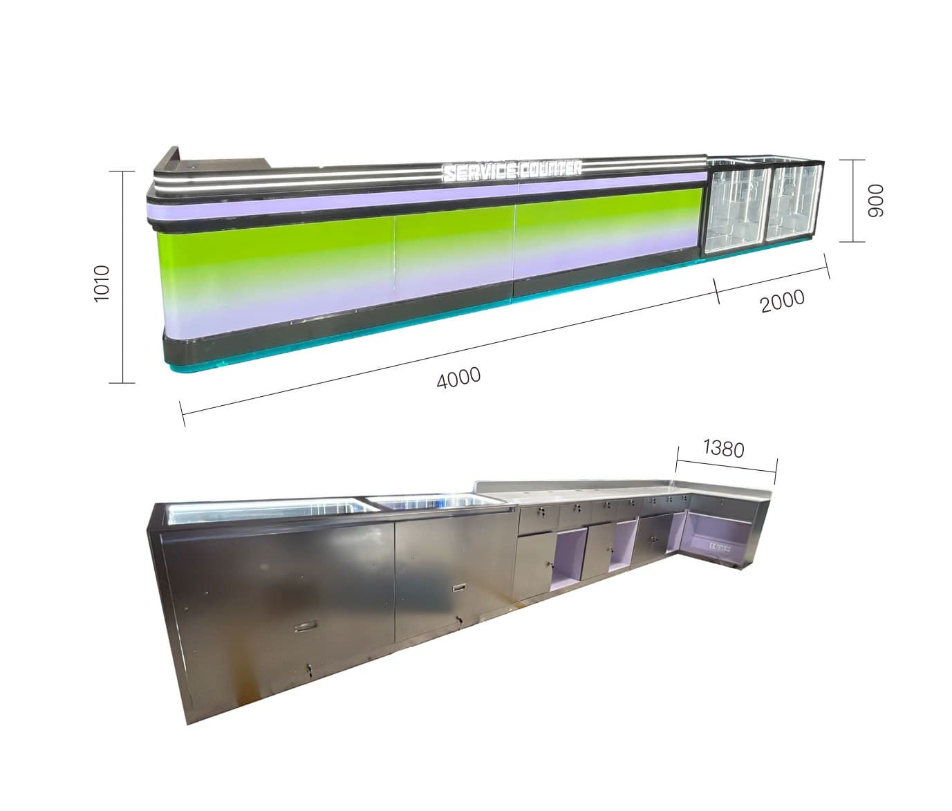 Service Counter 4000×1010