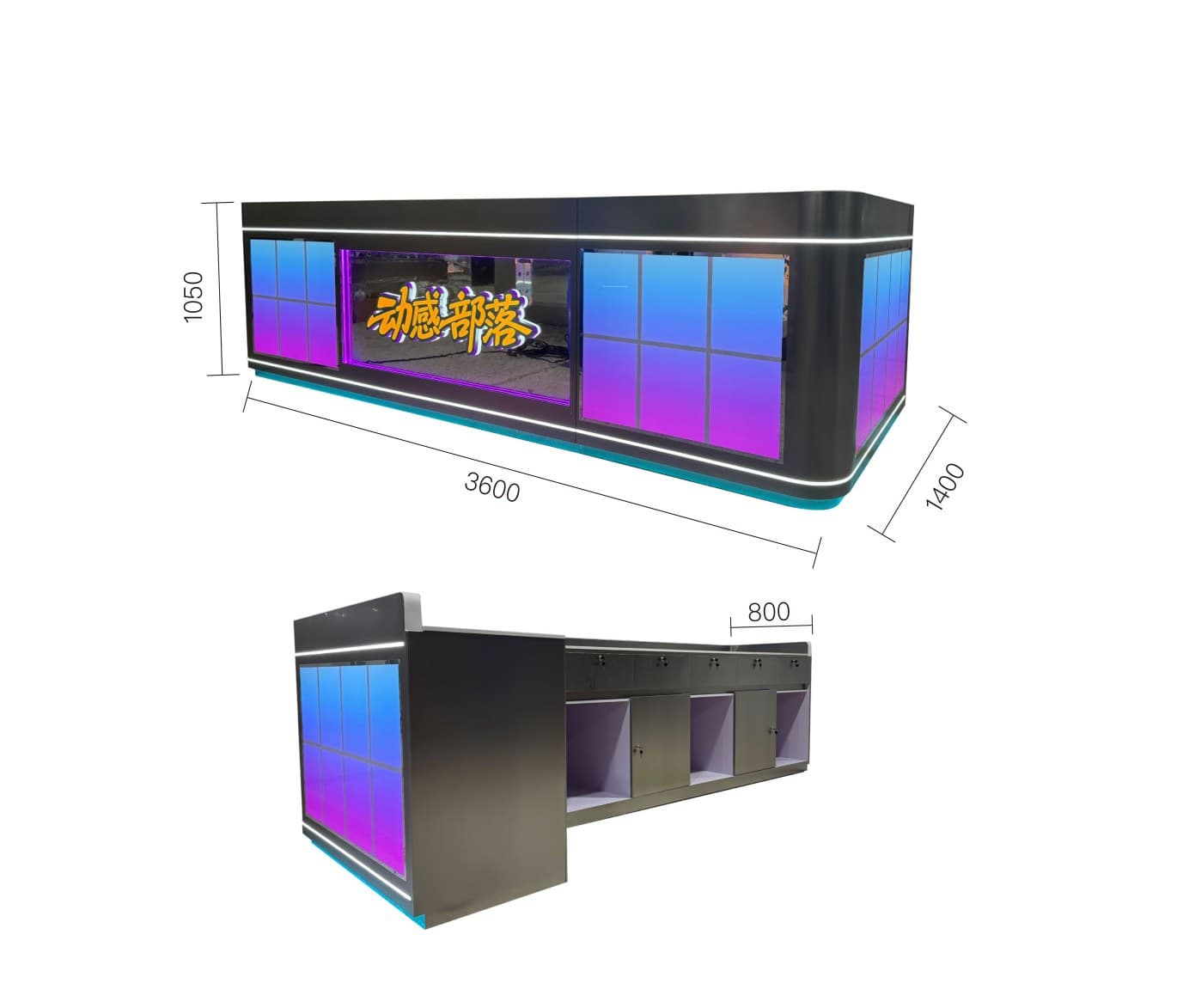 Service Counter 3600×1050