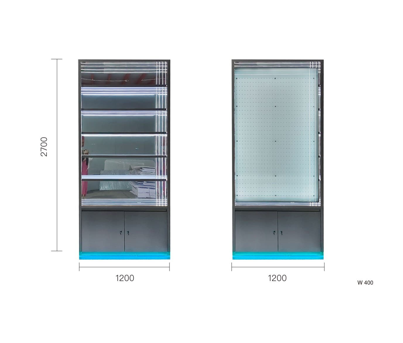 Display Cabinet 1200×2700 (B)