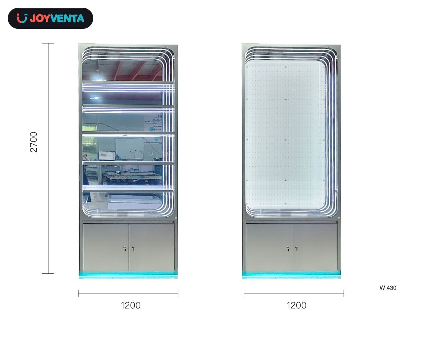 Display Cabinet 1200×2700