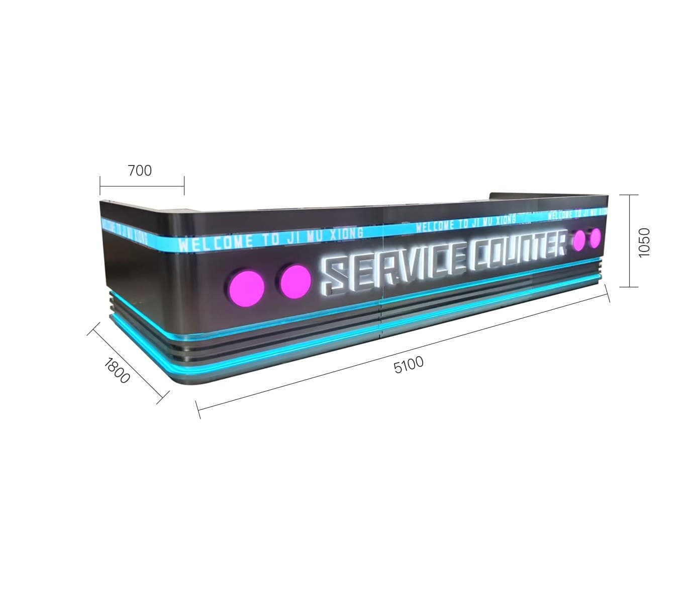 Service Counter 5100×1050