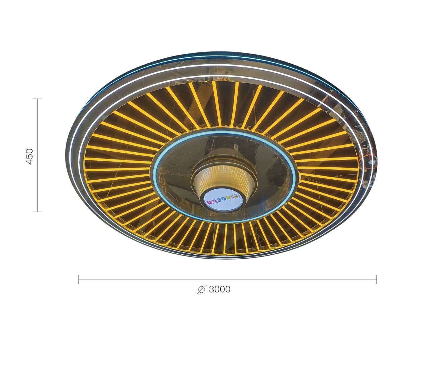 Ceiling Feature 3000×450
