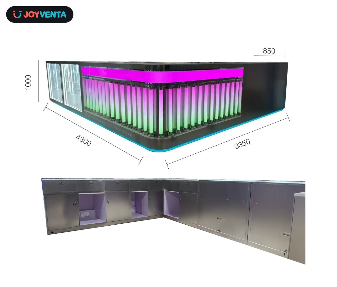 Service Counter 4300×1000