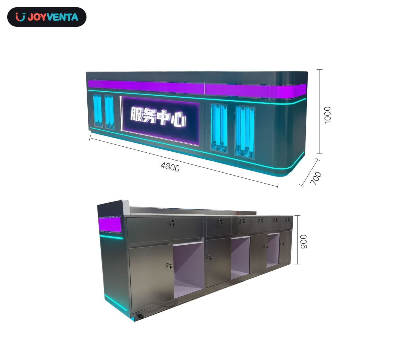 Service Counter 4800×1000