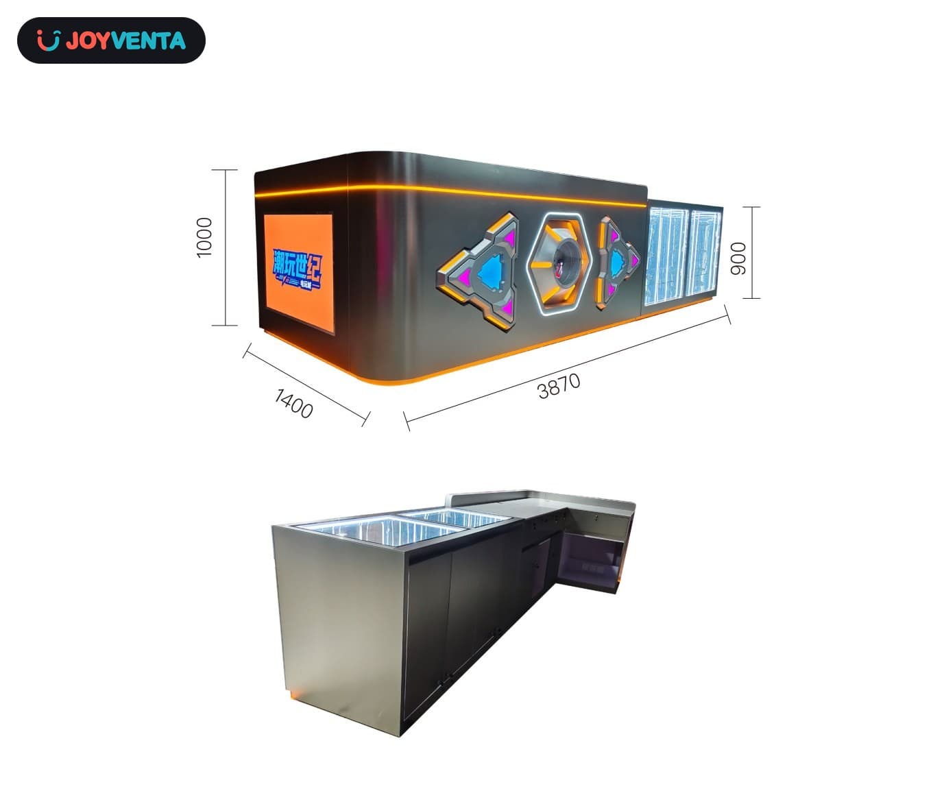 Service Counter 3870×1000